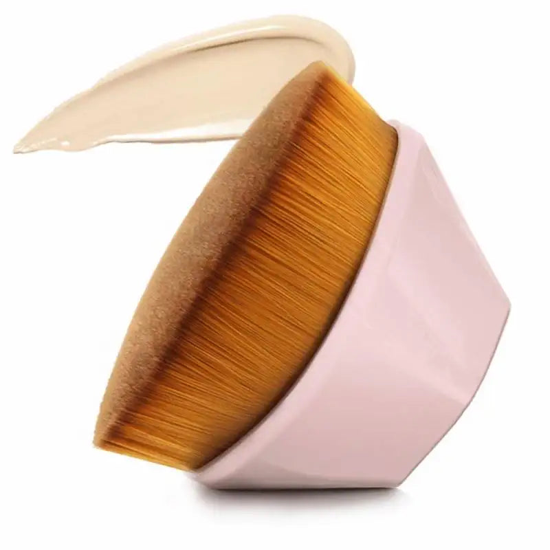 💄 Brocha Plana para Base – Acabado Impecable al Instante