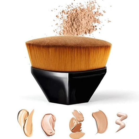 💄 Brocha Plana para Base – Acabado Impecable al Instante