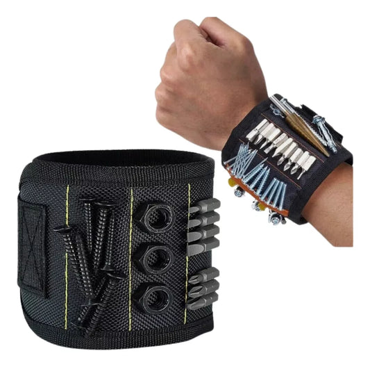 Pulsera Muñequera Magnetica Porta Herram