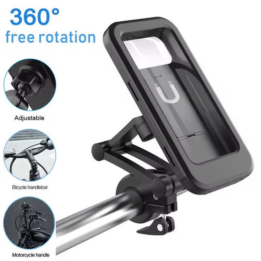 Soporte para teléfono. Impermeable/Rotación 360º