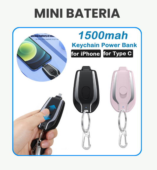 POWERKEY| Mini batería. Tipo Power Bank /Llavero
