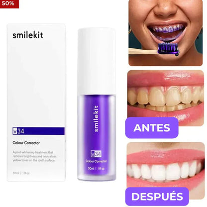BLANCURA PRO™ - Elimina el amarillo y revive el brillo de tu sonrisa desde el primer uso.